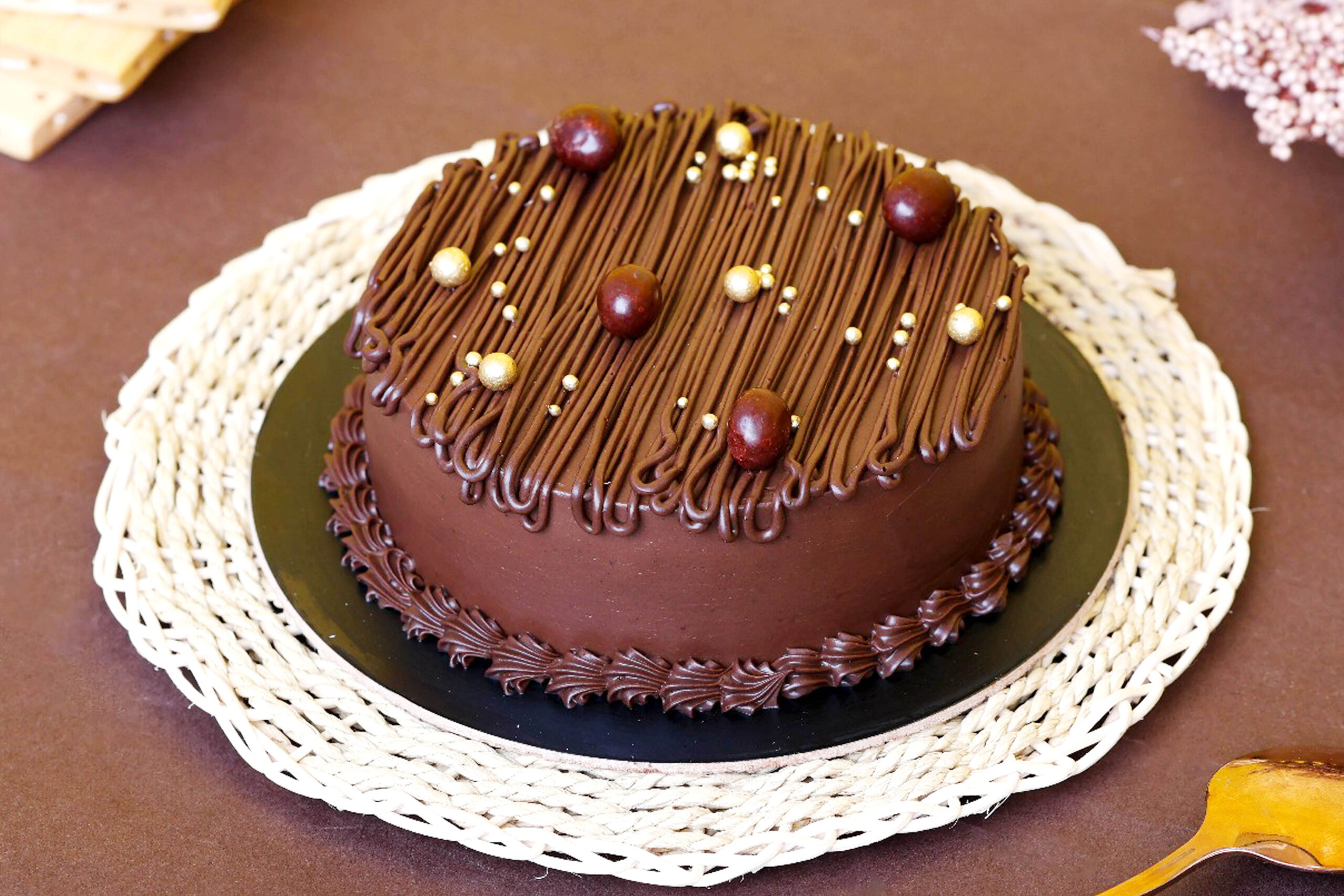 Rocher Crackle Bento Cake copy